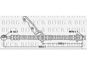 BORG & BECK BBH6784 stabdžių žarnelė 
 Stabdžių sistema -> Stabdžių žarnelės
01464S10010