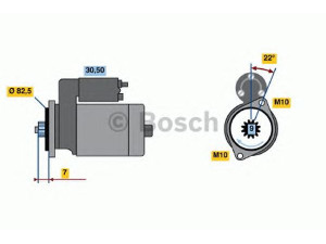 BOSCH 0 986 016 021 starteris 
 Elektros įranga -> Starterio sistema -> Starteris
2300-54A01 RE, 23300 54A00, 23300 54A01