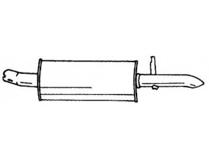 AKS DASIS SG40665 galinis duslintuvas