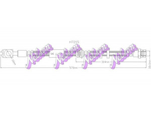 Brovex-Nelson H7215 stabdžių žarnelė 
 Stabdžių sistema -> Stabdžių žarnelės
6R0611701B, 6R0611701J, 6R0611701A