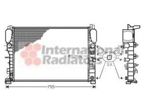 VAN WEZEL 30002342 radiatorius, variklio aušinimas 
 Aušinimo sistema -> Radiatorius/alyvos aušintuvas -> Radiatorius/dalys
2115001302, A2115001302