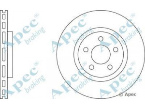 APEC braking DSK2096 stabdžių diskas 
 Dviratė transporto priemonės -> Stabdžių sistema -> Stabdžių diskai / priedai
4509994, 4509994AA, 4509994AD, 5273141AA