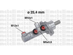 METELLI 05-0570 pagrindinis cilindras, stabdžiai 
 Stabdžių sistema -> Pagrindinis stabdžių cilindras
558144, 93179178