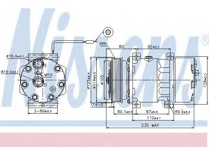 NISSENS 89125 kompresorius, oro kondicionierius 
 Oro kondicionavimas -> Kompresorius/dalys
7438610031, 7439144039, 7700108413