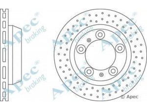 APEC braking DSK2689 stabdžių diskas 
 Stabdžių sistema -> Diskinis stabdys -> Stabdžių diskas
98735240101