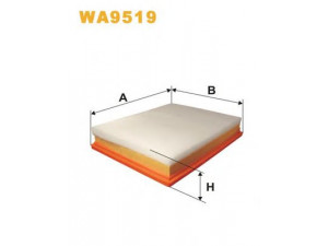 WIX FILTERS WA9519 oro filtras 
 Filtrai -> Oro filtras
1654600Q0G, 1654600QAM, 4415430