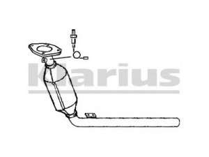 KLARIUS 380599 katalizatoriaus keitiklis 
 Išmetimo sistema -> Katalizatoriaus keitiklis
1026565, 1026567, 1041255, 1041256