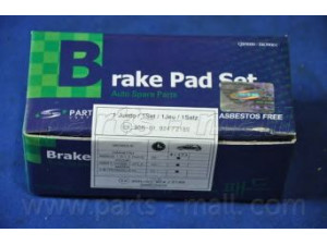 PARTS-MALL PKH-E05 stabdžių trinkelių rinkinys, diskinis stabdys 
 Techninės priežiūros dalys -> Papildomas remontas
04465-B1120, 04465-B1190, 04465-B1320