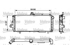VALEO 810948 radiatorius, variklio aušinimas 
 Aušinimo sistema -> Radiatorius/alyvos aušintuvas -> Radiatorius/dalys
0060504386, 60504386
