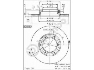 BREMBO 08.3108.10 stabdžių diskas
4020641W00