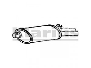 KLARIUS 210258 vidurinis duslintuvas 
 Išmetimo sistema -> Duslintuvas
1378258, 1378695, 35316710, 3561671