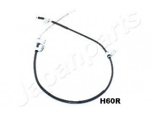 JAPANPARTS BC-H60R trosas, stovėjimo stabdys 
 Stabdžių sistema -> Valdymo svirtys/trosai
597704H000
