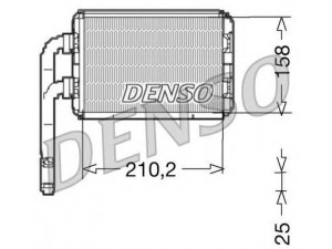 DENSO DRR23016 šilumokaitis, salono šildymas 
 Šildymas / vėdinimas -> Šilumokaitis
7701036909, 7701053868