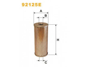 WIX FILTERS 92125E alyvos filtras
1855687, 0004662904, 20580233, 7420580233
