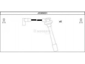 NIPPARTS J5389001 uždegimo laido komplektas 
 Kibirkšties / kaitinamasis uždegimas -> Uždegimo laidai/jungtys
1-01612-648