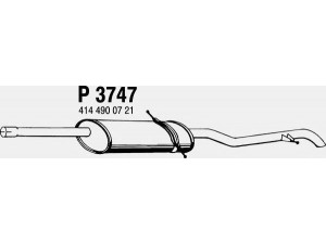 FENNO P3747 galinis duslintuvas 
 Išmetimo sistema -> Duslintuvas
4144900721