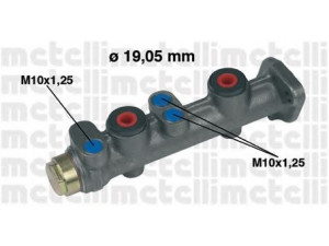 METELLI 05-0019 pagrindinis cilindras, stabdžiai 
 Stabdžių sistema -> Pagrindinis stabdžių cilindras
4410503, 7613105, 790204, 792987