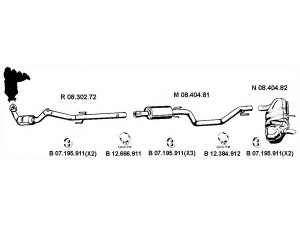 EBERSPÄCHER 082707 išmetimo sistema 
 Išmetimo sistema -> Išmetimo sistema, visa