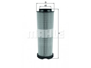 KNECHT LX 1020 oro filtras 
 Filtrai -> Oro filtras
6460940004