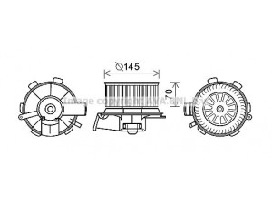 PRASCO PE8388 elektrovariklis, vidinis pūtiklis 
 Šildymas / vėdinimas -> Orpūtė/dalys
6441J8, 6441Q5, 6441R1, 6441J8