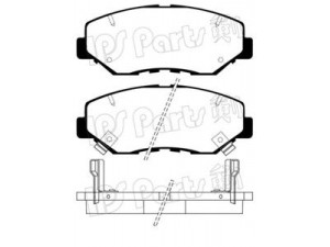 IPS Parts IBD-1486 stabdžių trinkelių rinkinys, diskinis stabdys 
 Techninės priežiūros dalys -> Papildomas remontas
45022-S9A-A01, 45022-SDA-A00, 45022S9AE50