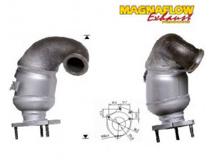 MAGNAFLOW 70010D katalizatoriaus keitiklis 
 Išmetimo sistema -> Katalizatoriaus keitiklis
55185920