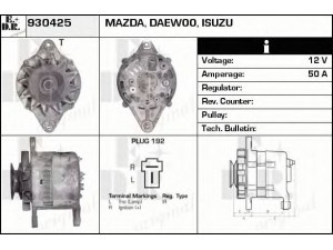 EDR 930425 kintamosios srovės generatorius
581200-347-0