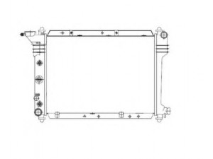 NRF 50303 radiatorius, variklio aušinimas 
 Aušinimo sistema -> Radiatorius/alyvos aušintuvas -> Radiatorius/dalys
4140682, 4140683, 4140684, 4140685