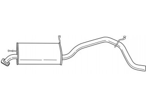 AKS DASIS SG75609 galinis duslintuvas