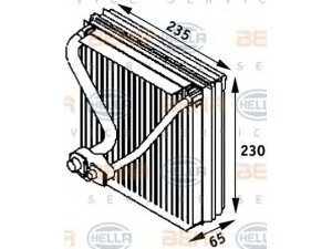 HELLA 8FV 351 211-571 garintuvas, oro kondicionierius 
 Oro kondicionavimas -> Garintuvas
8Z0 820 103, 8Z0 820 103 B