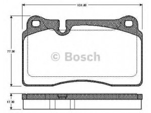 BOSCH 0 986 TB3 046 stabdžių trinkelių rinkinys, diskinis stabdys 
 Techninės priežiūros dalys -> Papildomas remontas
SFP 5000 45, SFP 5000 70, SFP500045