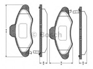 BOSCH 0 986 TB2 185 stabdžių trinkelių rinkinys, diskinis stabdys 
 Techninės priežiūros dalys -> Papildomas remontas
1048308, 1048310, 1130753, 1133750