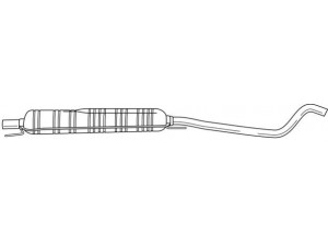 AKS DASIS SG41425 vidurinis duslintuvas