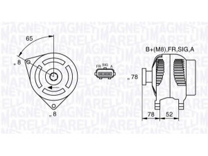 MAGNETI MARELLI 063377421010 kintamosios srovės generatorius 
 Elektros įranga -> Kint. sr. generatorius/dalys -> Kintamosios srovės generatorius
3M5T10300KB, 3M5T10300LA, 3M5T10300LB