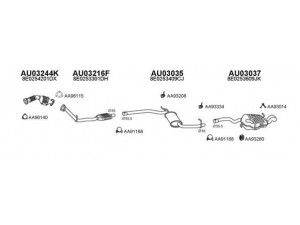VENEPORTE 030161 išmetimo sistema 
 Išmetimo sistema -> Išmetimo sistema, visa