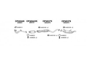 VENEPORTE 400174 išmetimo sistema 
 Išmetimo sistema -> Išmetimo sistema, visa