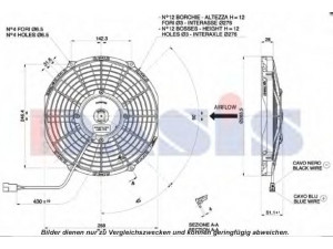 AKS DASIS 870232N pūtiklis, oro kondicionierius