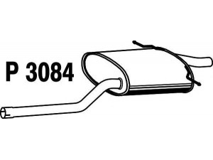 FENNO P3084 galinis duslintuvas 
 Išmetimo sistema -> Duslintuvas
18302755106