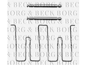 BORG & BECK BBK1016 priedų komplektas, diskinių stabdžių trinkelės 
 Stabdžių sistema -> Diskinis stabdys -> Stabdžių dalys/priedai