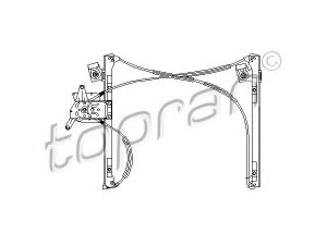 TOPRAN 113 419 lango pakėliklis 
 Vidaus įranga -> Elektrinis lango pakėliklis
6X0 837 462, 6X0 837 462A, 6X0 837 462B