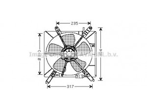 AVA QUALITY COOLING HD7503 ventiliatorius, radiatoriaus 
 Aušinimo sistema -> Oro aušinimas
19005PP1003