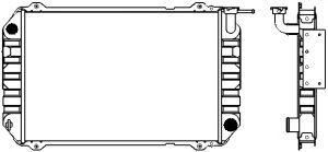 SAKURA  Automotive 1431-0209 radiatorius, variklio aušinimas