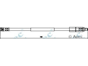 APEC braking HOS3677 stabdžių žarnelė 
 Stabdžių sistema -> Stabdžių žarnelės
2114200848, 2204200048