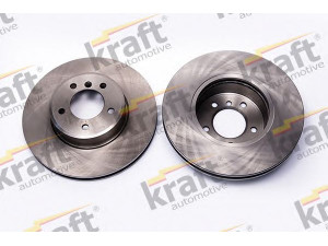 KRAFT AUTOMOTIVE 6042760 stabdžių diskas 
 Stabdžių sistema -> Diskinis stabdys -> Stabdžių diskas
34 11 6 753 221, 34 11 6 767 269