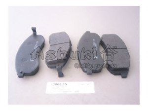 ASHUKI C003-15 stabdžių trinkelių rinkinys, diskinis stabdys 
 Techninės priežiūros dalys -> Papildomas remontas
MN102622, MR527564, MR977365