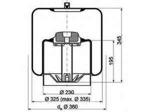 PE Automotive 084.115-13A dėklas, pneumatinė pakaba
946 320 01 21