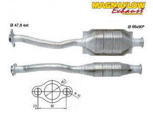 MAGNAFLOW 80959 katalizatoriaus keitiklis 
 Išmetimo sistema -> Katalizatoriaus keitiklis
173163