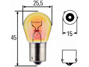 HELLA 8GA 006 841-121 lemputė, indikatorius; lemputė, indikatorius 
 Elektros įranga -> Šviesos -> Kombinuotas galinis žibintas/dalys -> Kombinuoto galinio žibinto lemputė
0417356-00, 0850001, 200812360