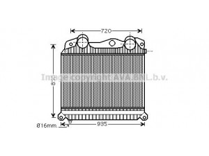 AVA QUALITY COOLING MN4076 tarpinis suslėgto oro aušintuvas, kompresorius 
 Variklis -> Oro tiekimas -> Įkrovos agregatas (turbo/superįkrova) -> Tarpinis suslėgto oro aušintuvas
81061300180, 81061300198, 81061300216