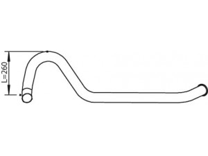 DINEX 29601 išleidimo kolektorius 
 Išmetimo sistema -> Išmetimo vamzdžiai
6113905, 6113910